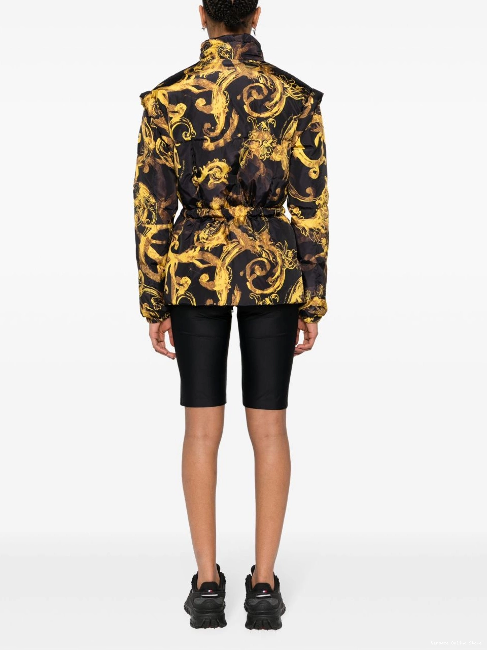 Affordable Barocco-print Versace Jeans Couture jacket down Women 0702